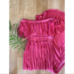 Ripcurl strapless maxi dress